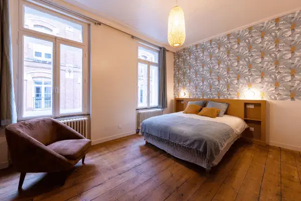 Chambre - La Villa Boileux - Coliving Lille Centre