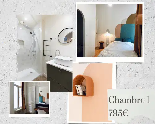 Chambre_1_La_Villa_Boileux Photos Chambre 1 - La Villa Boileux - Lille