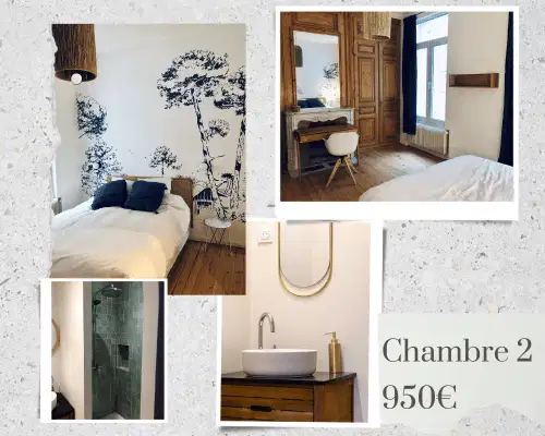 Chambre_2_La_Villa_Boileux Photos Chambre 2- La Villa Boileux - Lille