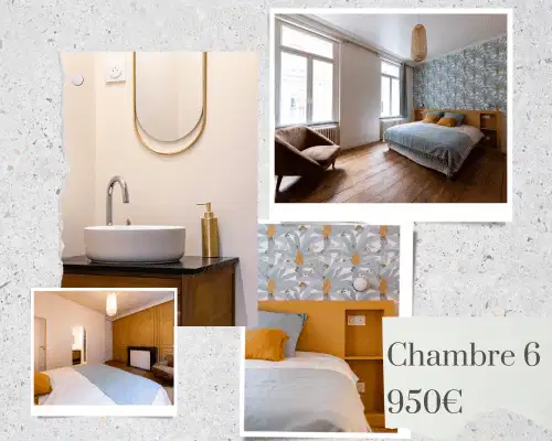 Chambre_6_La_Villa_Boileux Photos Chambre 6 - La Villa Boileux - Lille