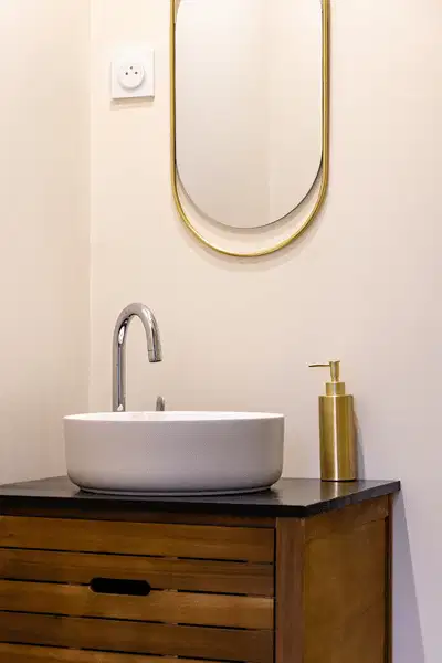 Détail Salle de bain 02 - La Villa Boileux - Coliving Lille Centre