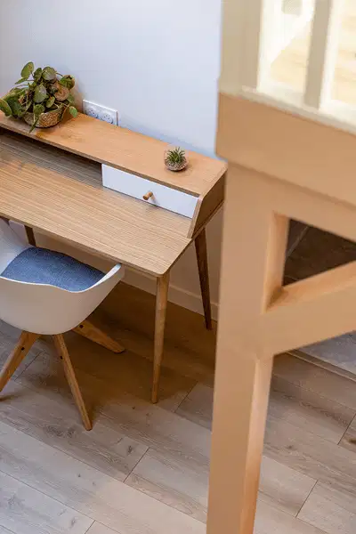 Sol en parquet - La Villa Boileux - Coliving Lille Centre