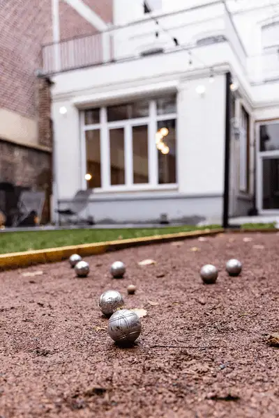 Terrain de pétanque - La Villa Boileux - Coliving Lille Centre