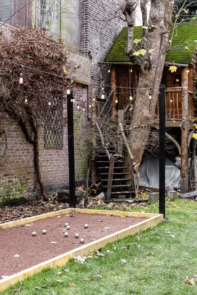 Terrain de pétanque - La Villa Boileux - Coliving Lille Centre